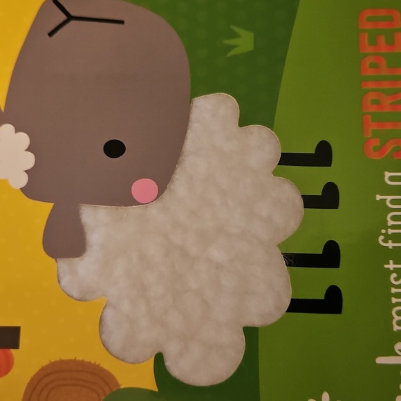 Easter Egg Hunt Book Bunny Lamb Chick Kitty Puppy Duckling Frog Bird Flowers Sun - Picture 9 of 11